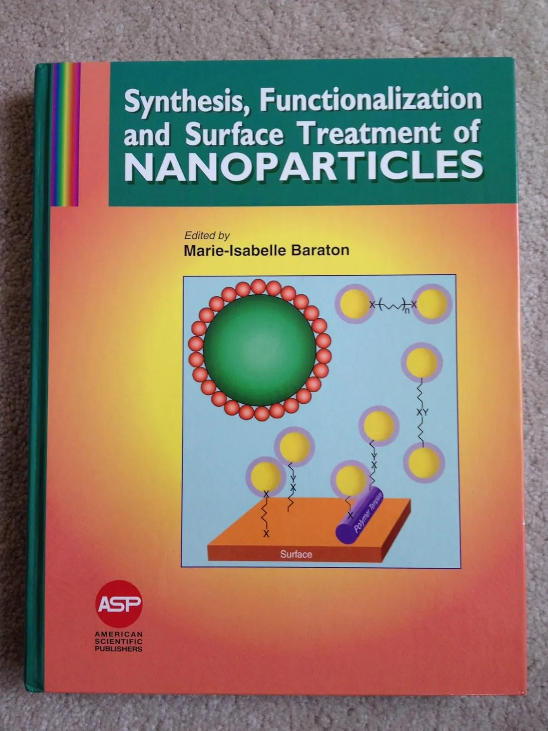Synthesis Functionalization And Surface Treatment Of Nanoparticles | Hardcover
