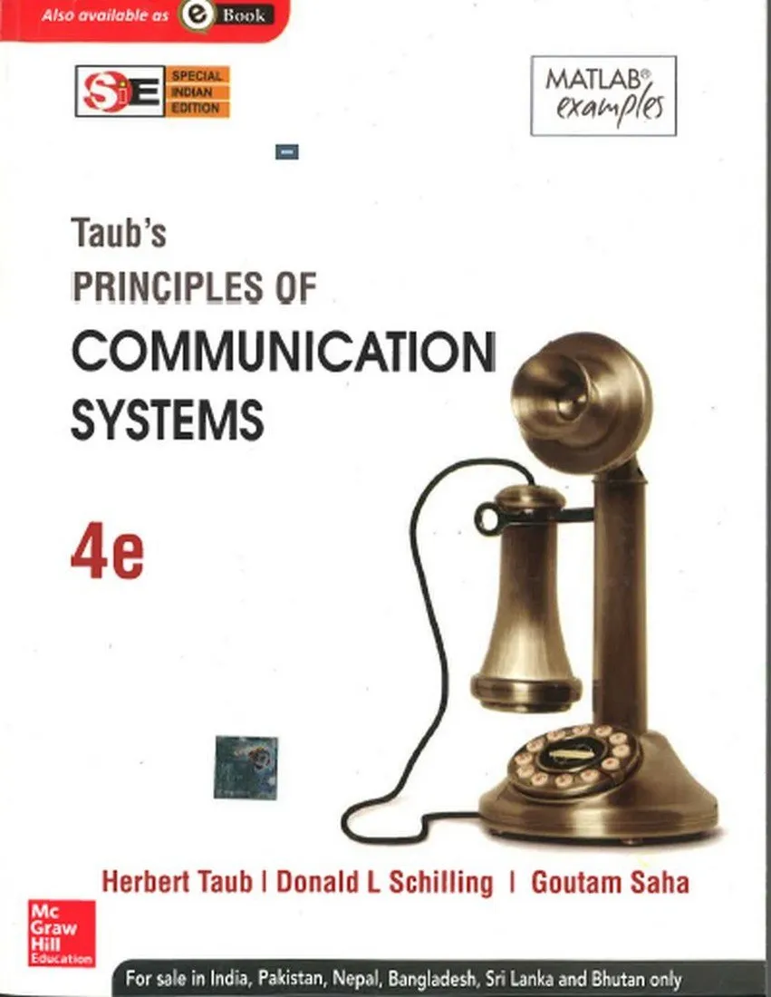 Taubs Principles of Communication Systems | 4th Edition (SIE) | Paperback