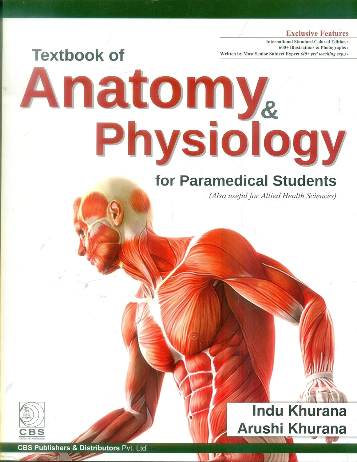 Textbook of Anatomy And Physiology For Paramedical Students | Paperback