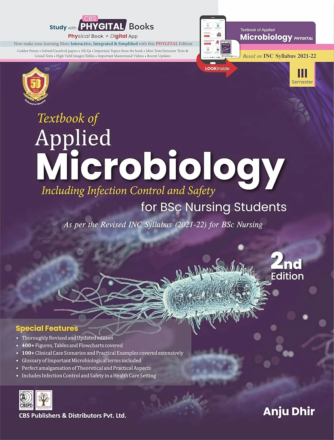 Textbook Of Applied Microbiology Including Infection Control And Safety For Bsc Nursing Students 2nd Edition | Paperback