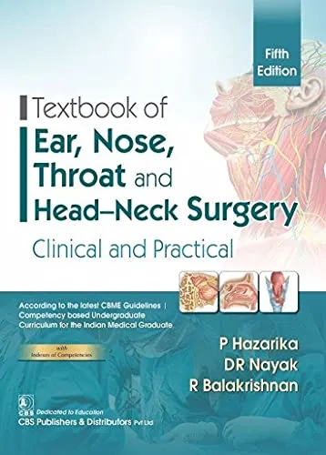 Textbook Of Ear Nose Throat And Head Neck Surgery Clinical And Practical 5th Edition | Paperback