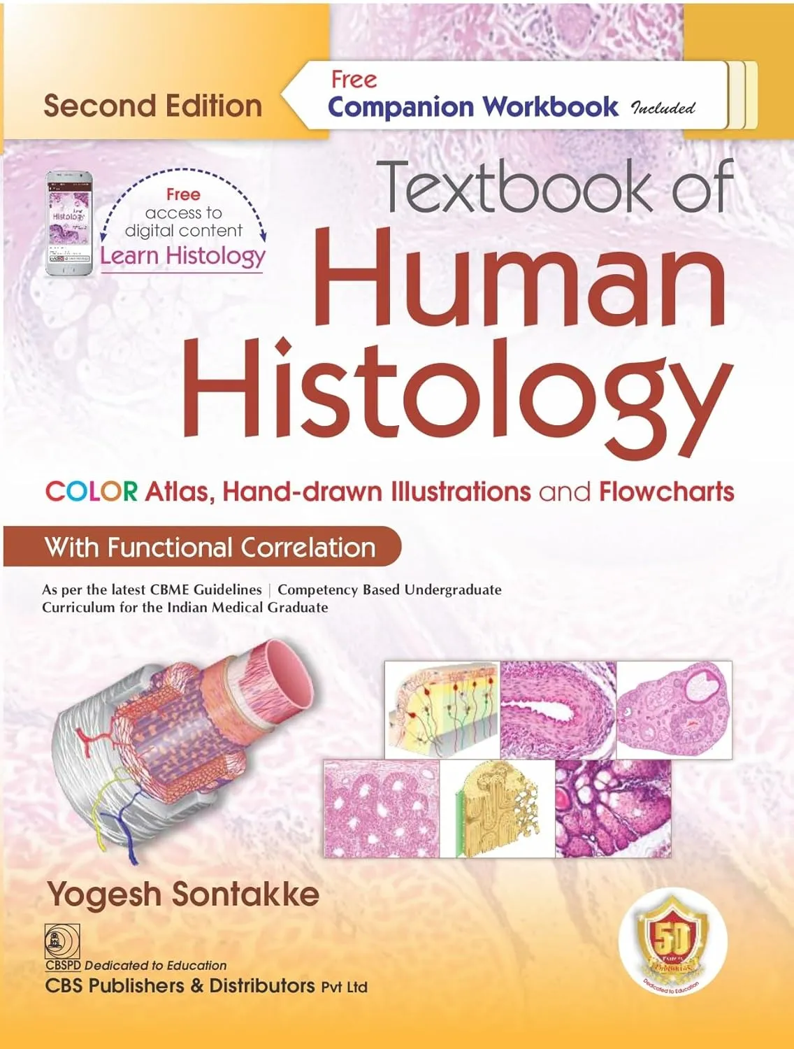 Textbook Of Human Histology 2nd Edition Companion Workbook Included | Paperback(Free Access To Digital Content Learn Histology)