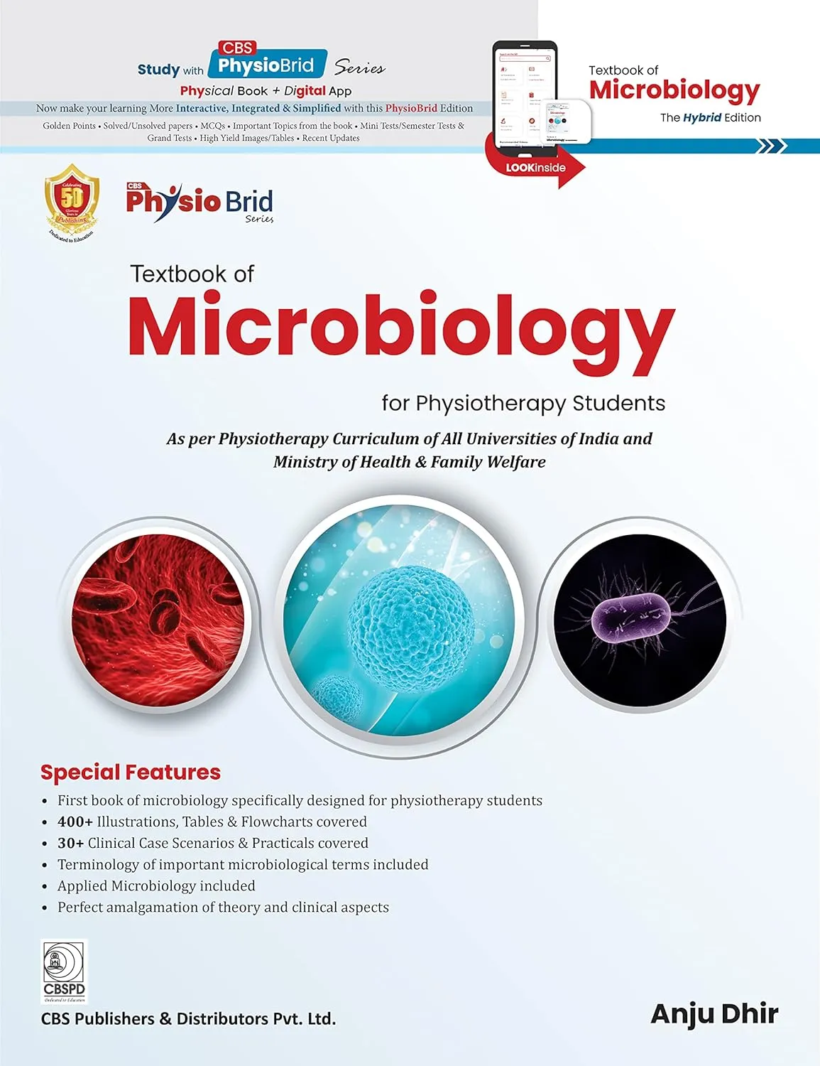 Textbook Of Microbiology For Physiotherapy Students | Paperback