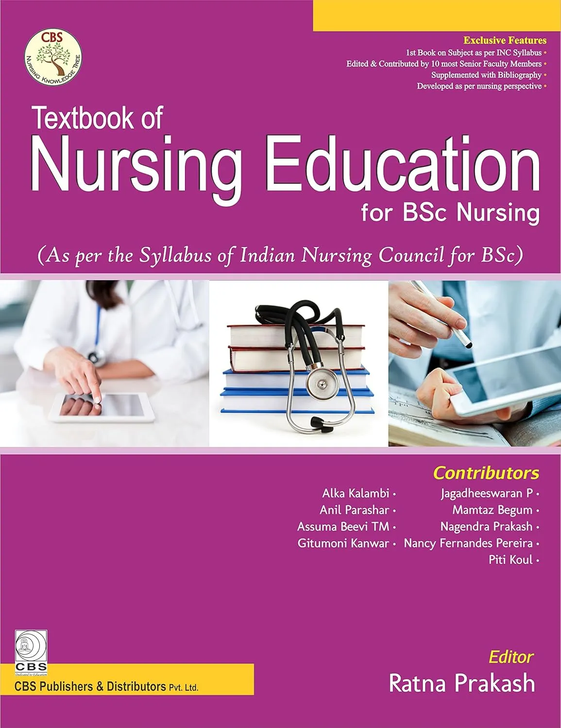 Textbook of Nursing Education for BSc Nursing As per the Syllabus of Indian Nursing Council for BSc) | Paperback
