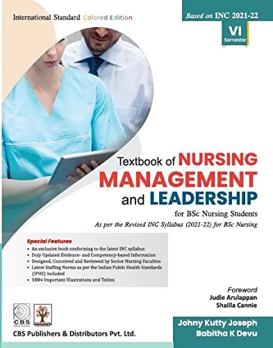 Textbook Of Nursing Management And Leadership For Bsc Nursing Students Vi Semester | Paperback