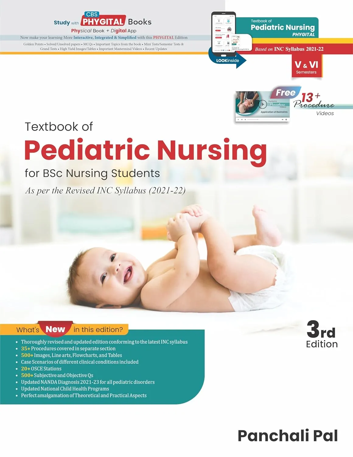 Textbook Of Pediatric Nursing For Bsc Nursing Students | Third Edition | Paperback