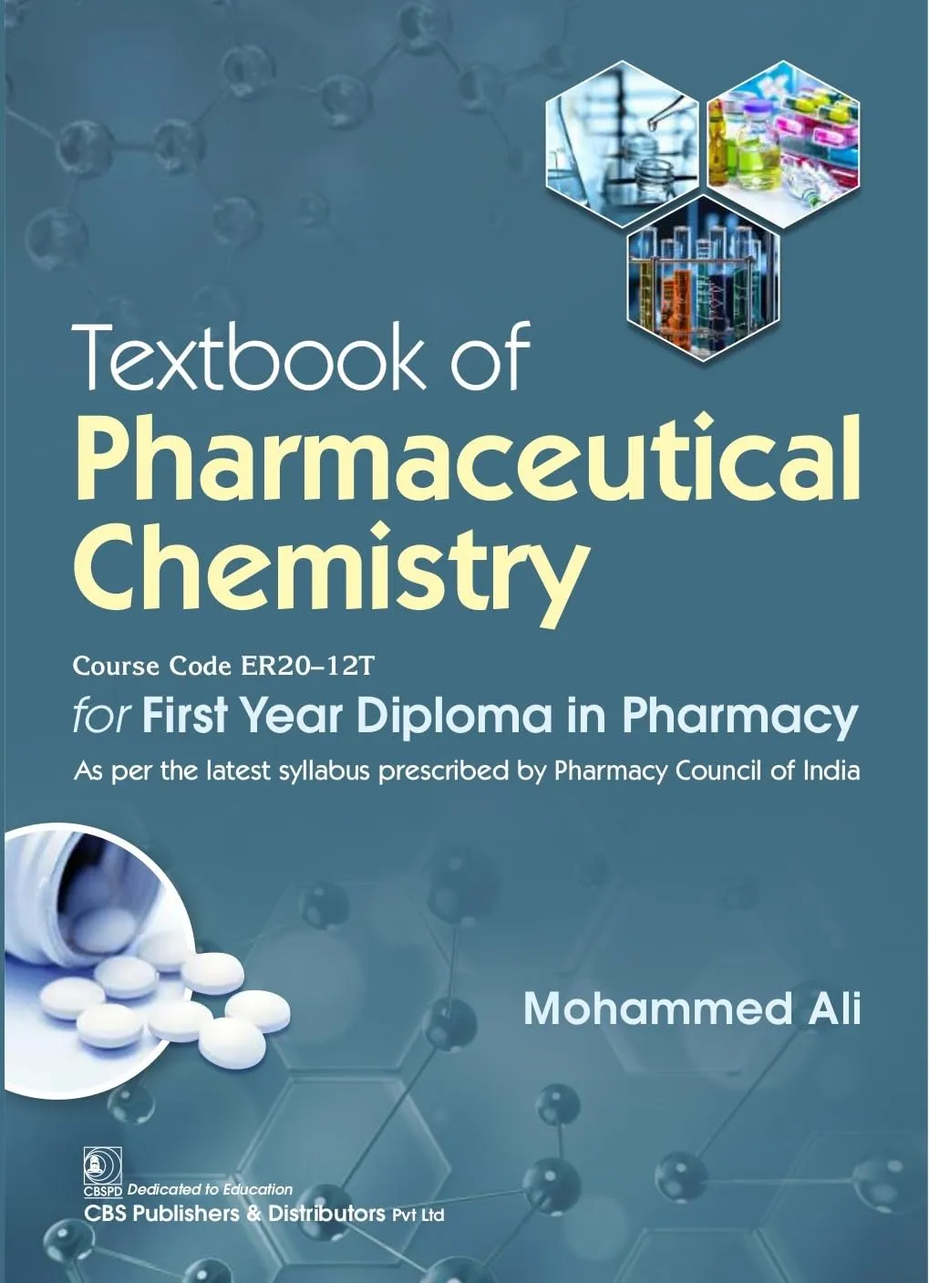 Textbook Of Pharmaceutical Chemistry For First Year Diploma In Pharmacy | Paperback