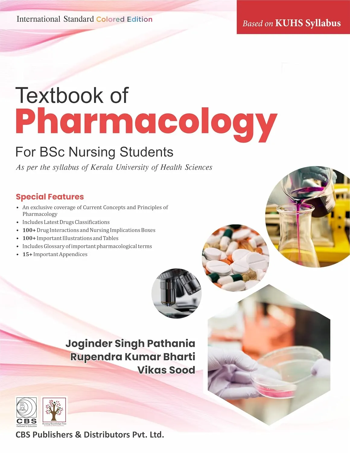 Textbook Of Pharmacology For Bsc Nursing Students Based On Kuhs Syllabus | Paperback