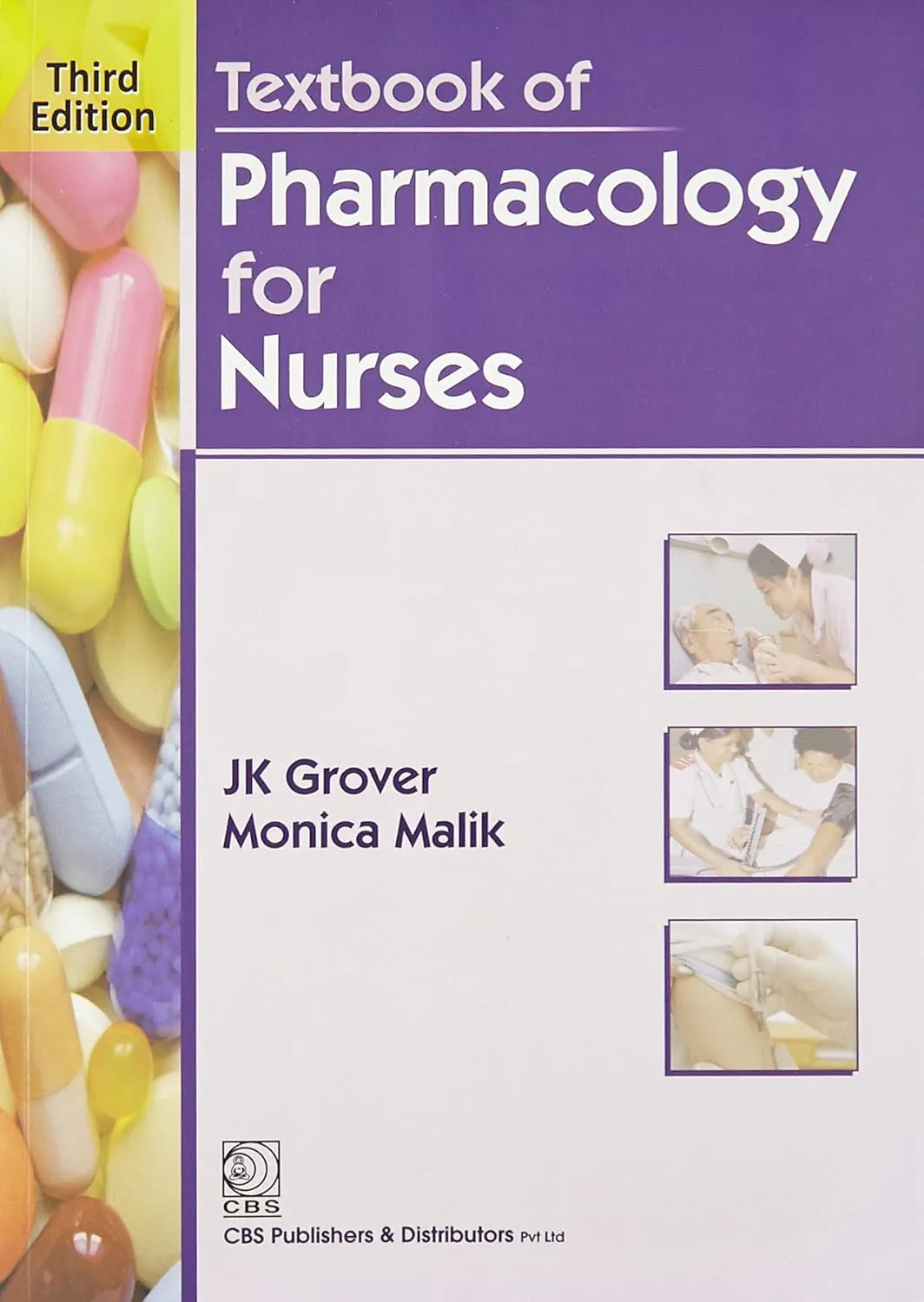 Textbook of Pharmacology for Nurses | Third Edition | Paperback