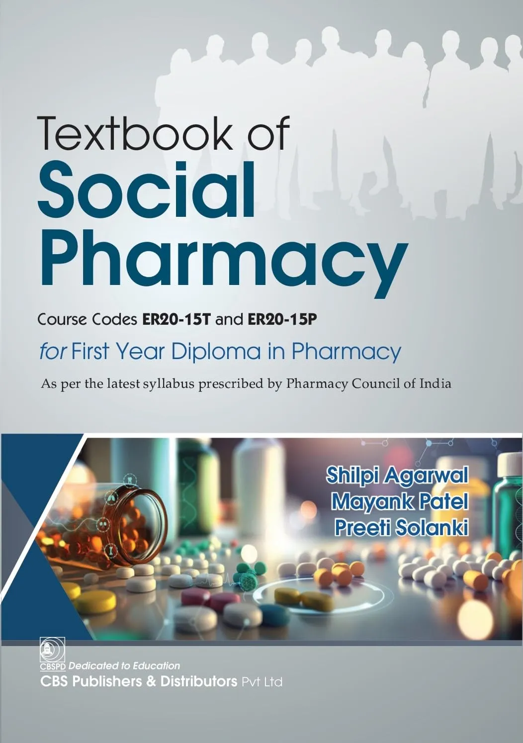 Textbook Of Social Pharmacy Course Codes Er20-15T And Er20-15P For First Year Diploma In Pharmacy | Paperback