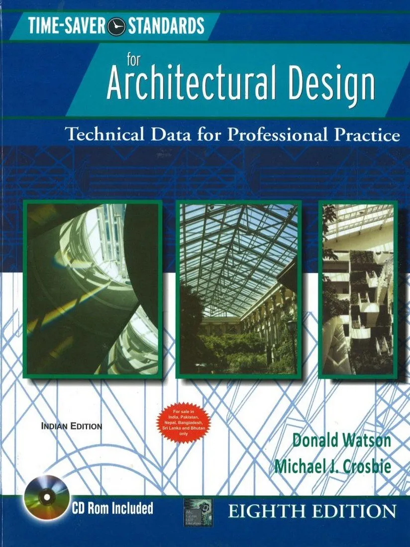 Time-Saver Standards for Architectural Design Technical Data for Professional Practice | 8th Edition | With CD | Hardcover