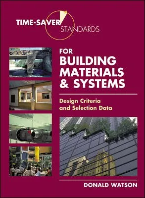 Time-Saver Standards for Building Materials and Systems | Hardcover