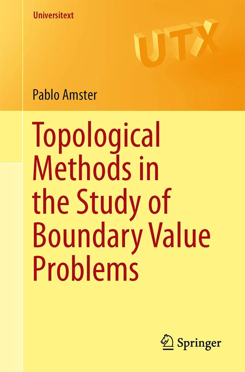 Topological Methods in the Study of Boundary Value Problems | Paperback