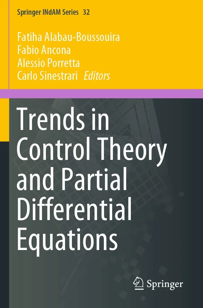 Trends In Control Theory And Partial Differential Equations | Paperback