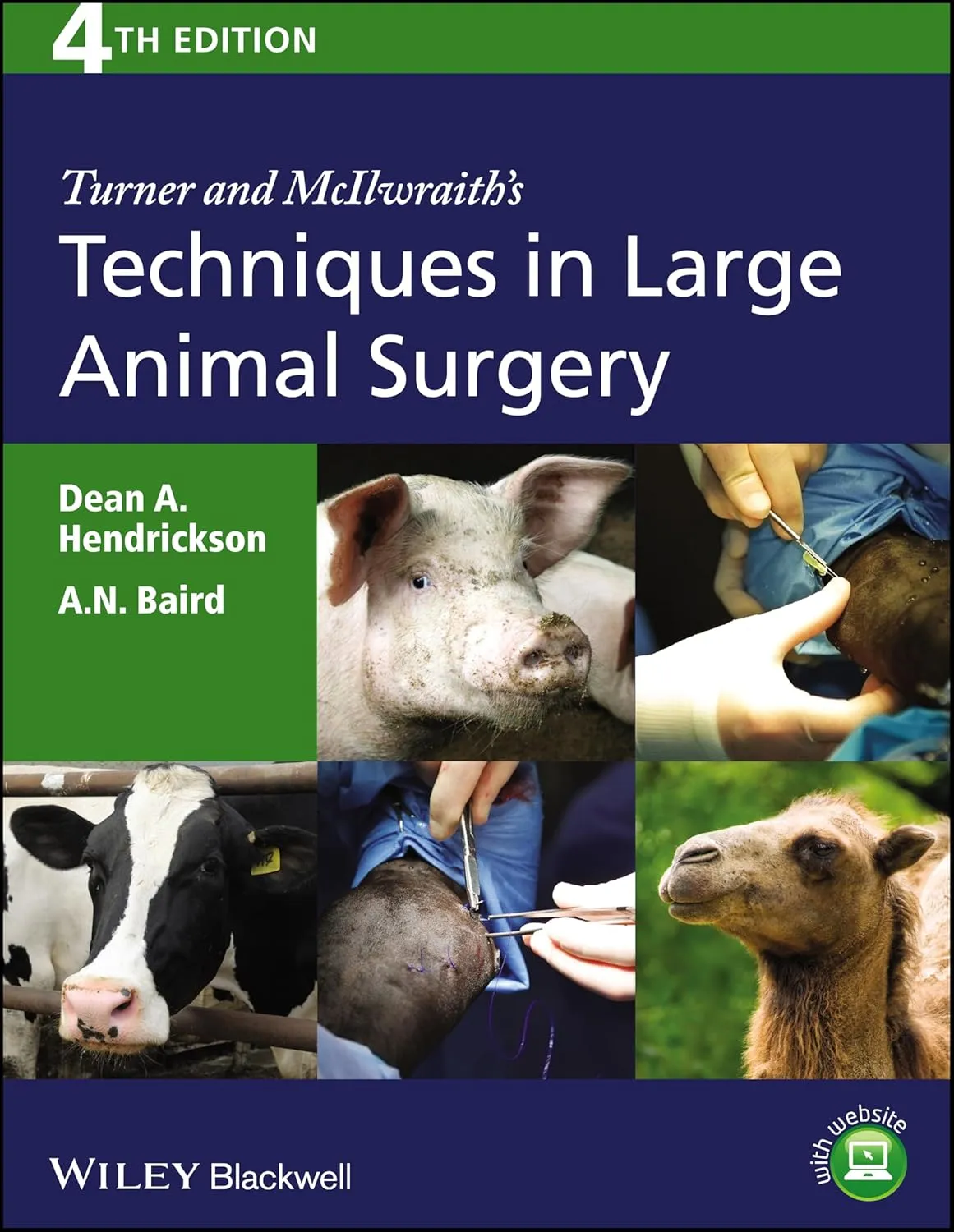 Turner and Mcllwraith's Techniques in Large Animal Surgery | 4th Edition | Hardcover