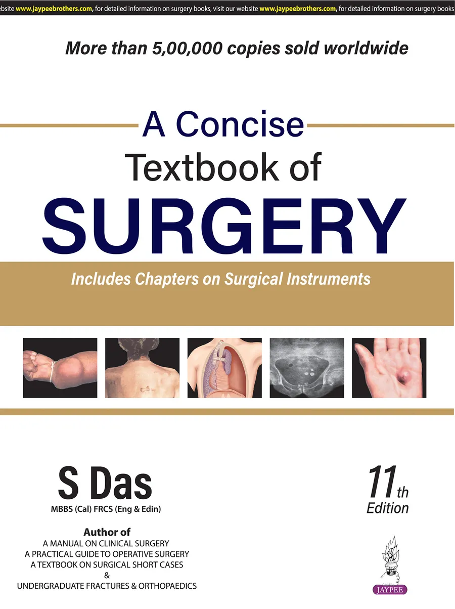 A Concise Textbook Of Surgery | Paperback