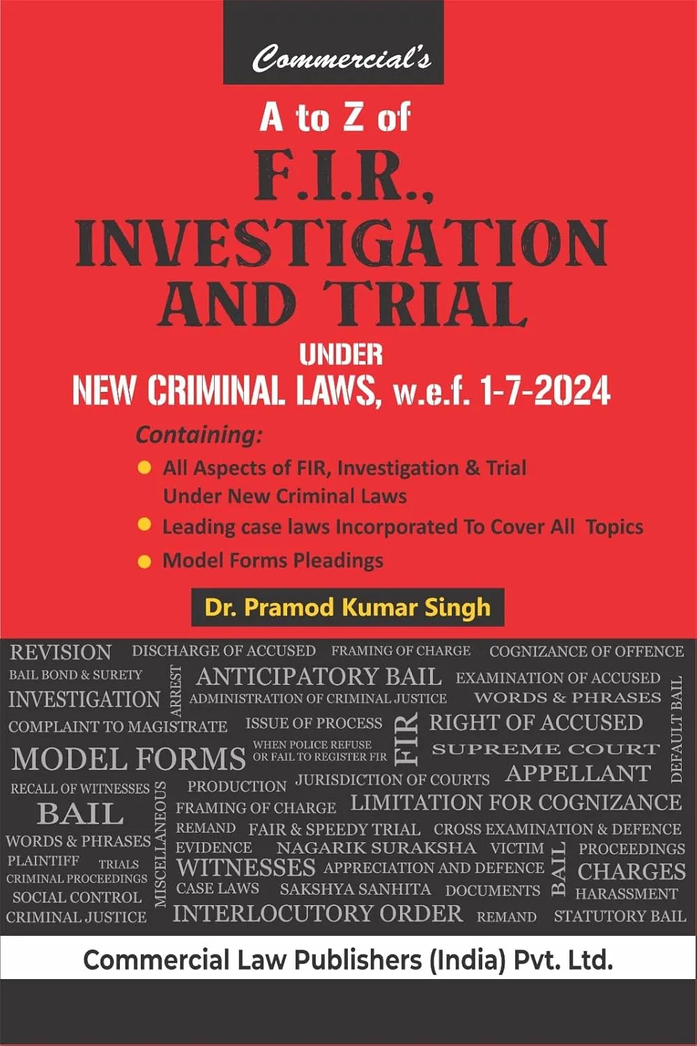 A to Z of F.I.R., Investigation and trail 2024 Edition