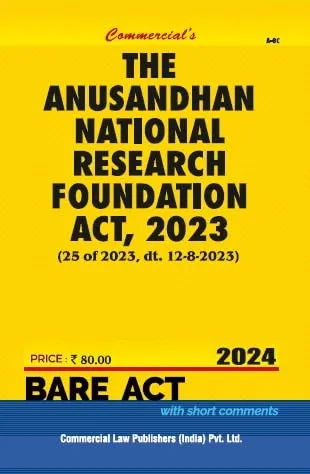 Anusandhan National Reseach Foundation Act, 2023
