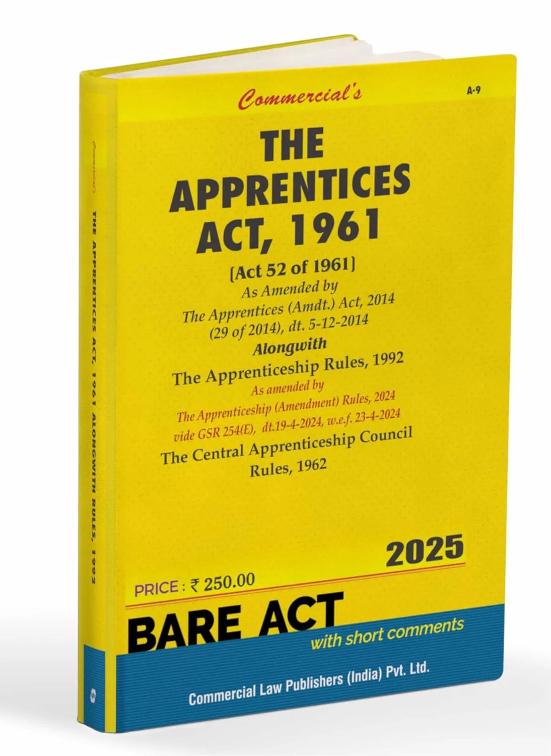 Apprentices Act, 1961 with Rules