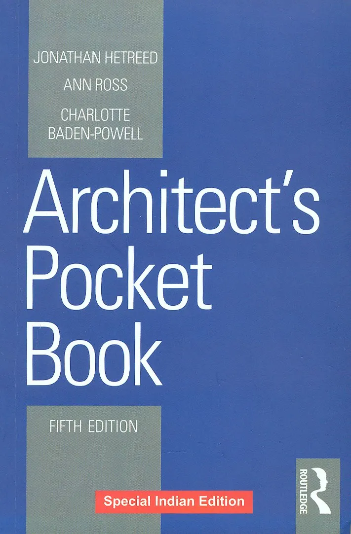 Architect's Pocket book 5th Edition | Paperback