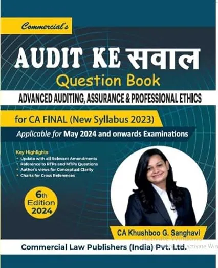 Audit ke Sawal Advanced Auditing, Assurance and Professional Ethics 6th Edition