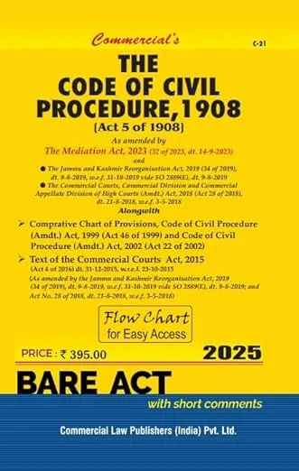 Code of Civil Procedure, 1908 [As Amended by The Mediation Act, 2023