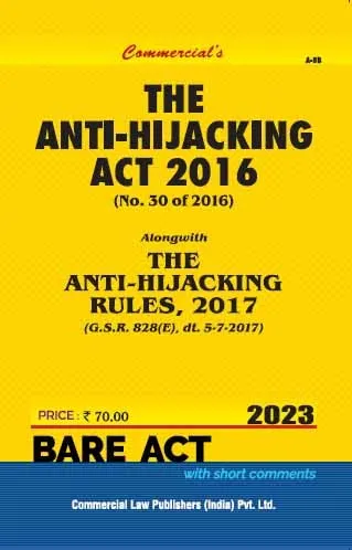 Anti Hijacking Act, 2016