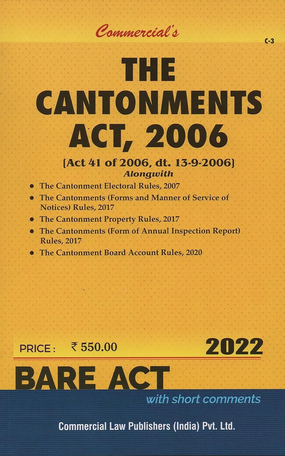 Cantonments Act, 2006