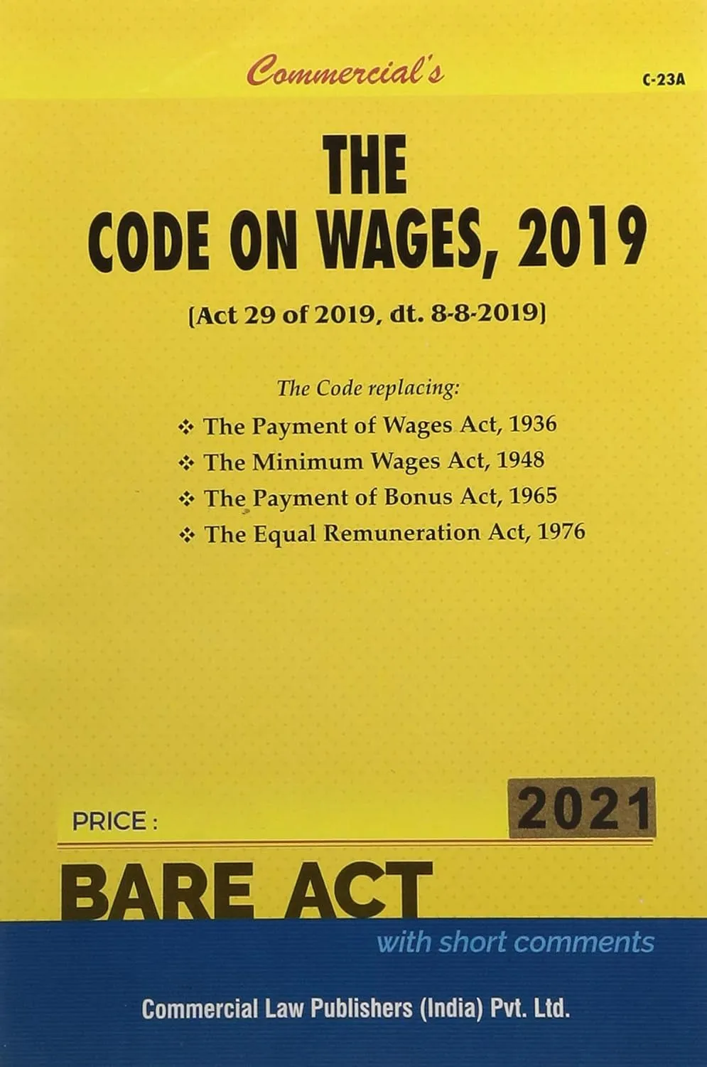 Code on Wages, 2019 along with Code on Wages (Central Advisory Board) Rules, 2021
