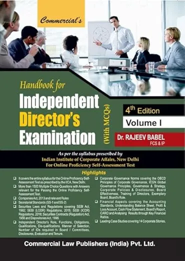 Handbook for Independent Director's Examination (Set 2 Vol.) 4th Edition