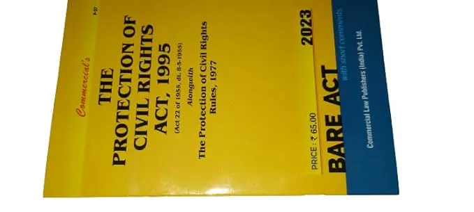 Probation of Civil Rights Act, 1955 alongwith Rules, 1977