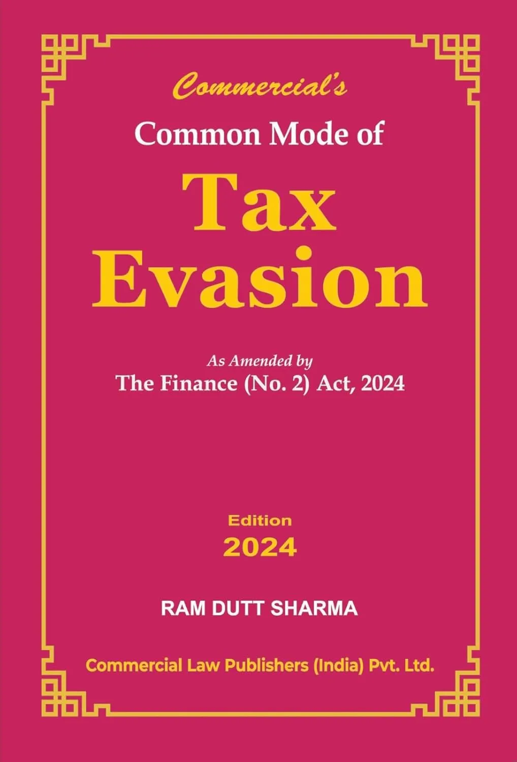 Common Mode of TaxEvasion 2024 Edition