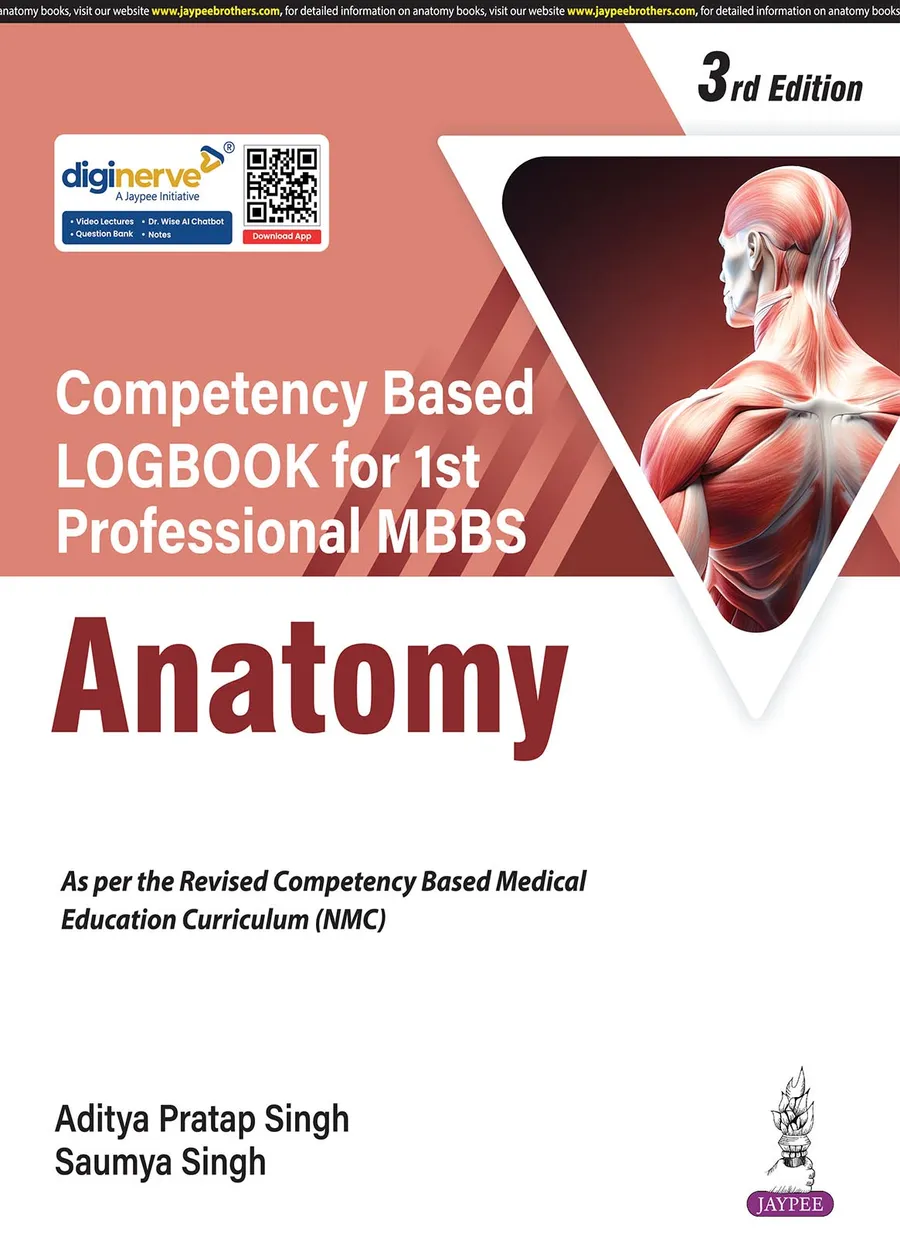Competency Based Logbook For 1St Professional Mbbs Anatomy | Paperback