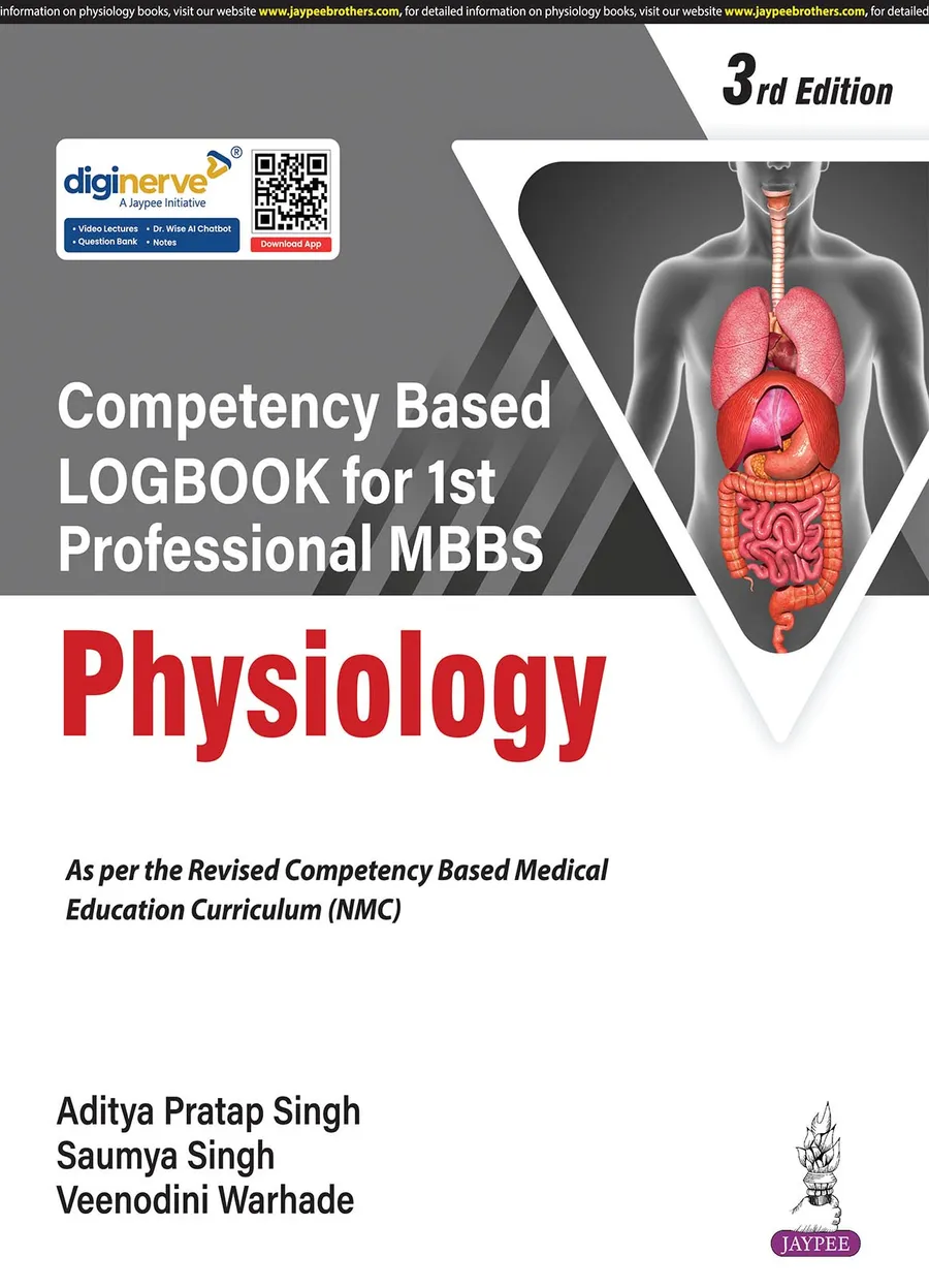 Competency Based Logbook For 1St Professional Mbbs Physiology | Paperback
