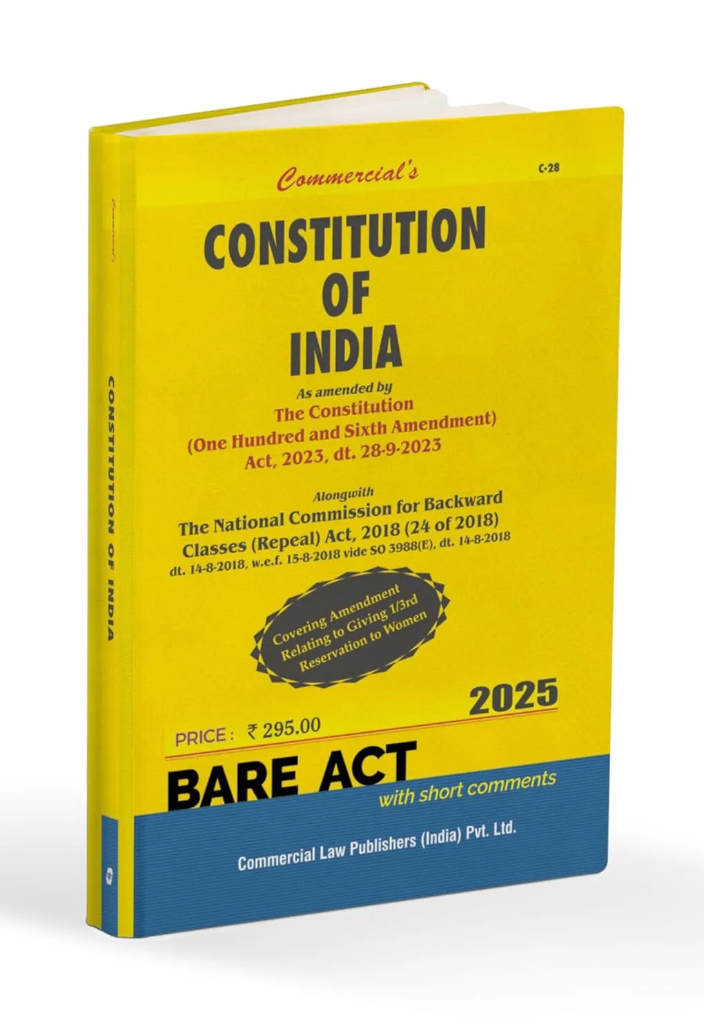 Constitution of India The Constitution (One Hundred and Sixth Amendment)
Act, 2023,