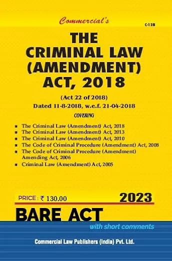 Criminal Law (Amendment) Act, 2018