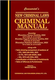 Criminal Manual (PKT Edition)