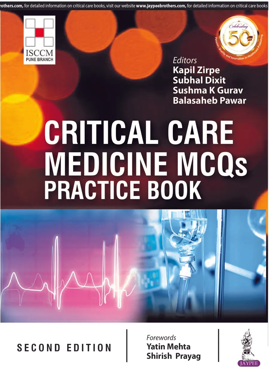 Critical Care Medicine Mcqs- Practice Book (Isccm) | Paperback
