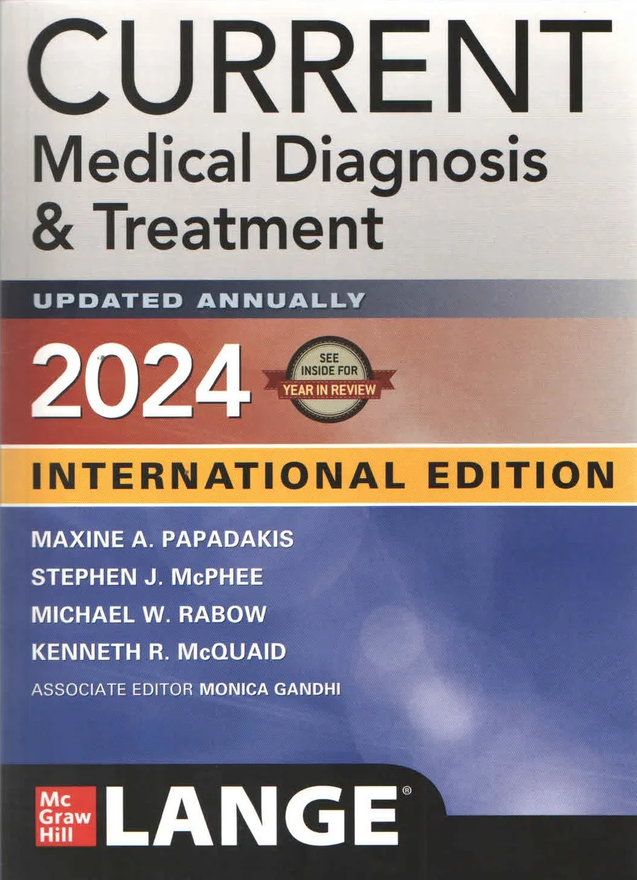 (Old) Current Medical Diagnosis And Treatment 2024 (Ie) | Paperback