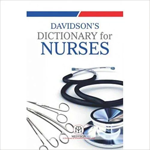 Davidson's Dictionary For Nurses | Paperback