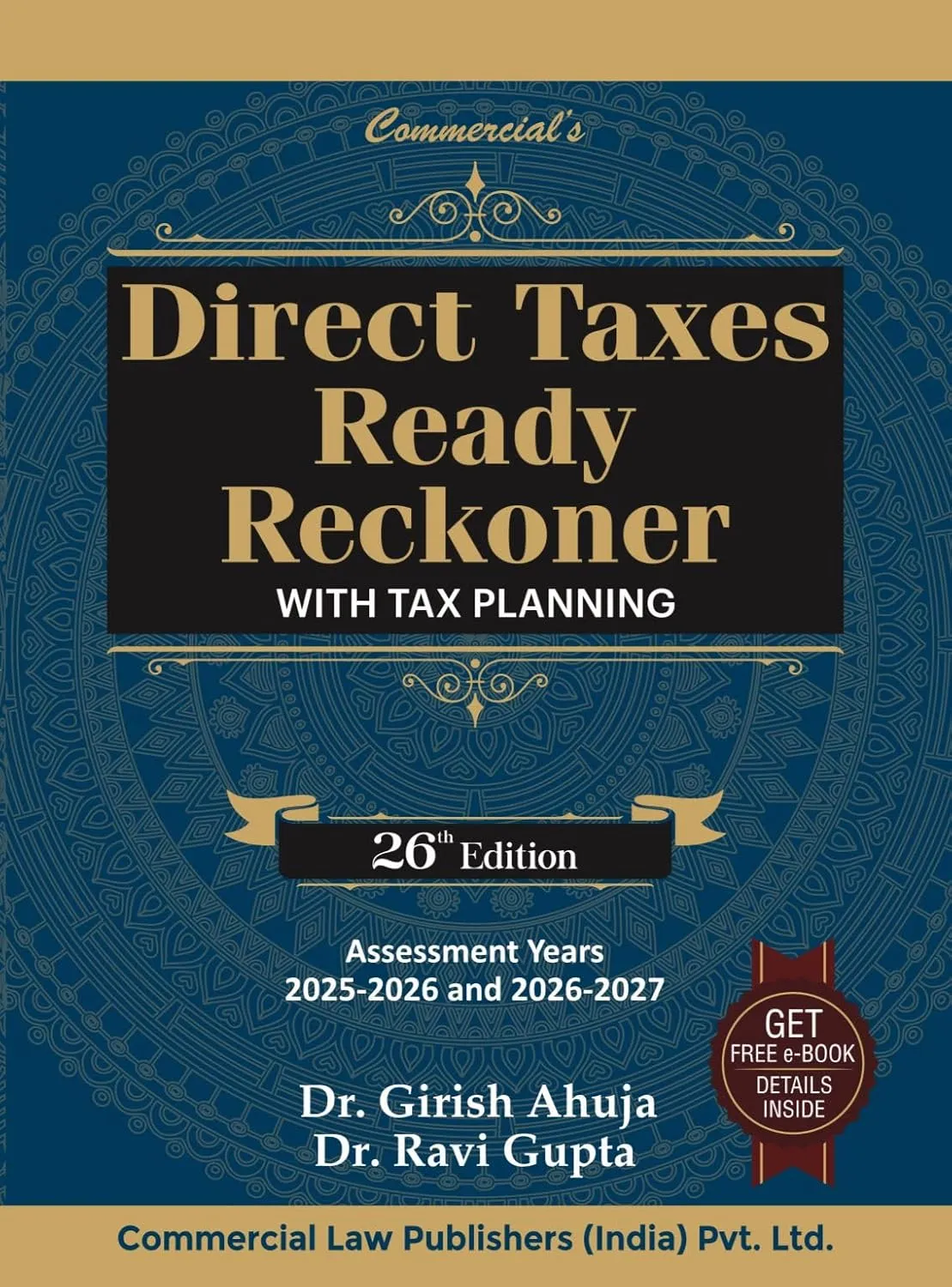 Direct Taxes Ready Reckoner 26th Edition