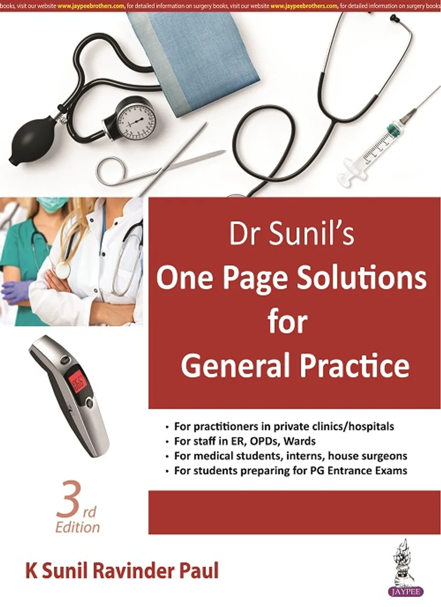 Dr Sunil’S One Page Solutions For General Practice | Paperback
