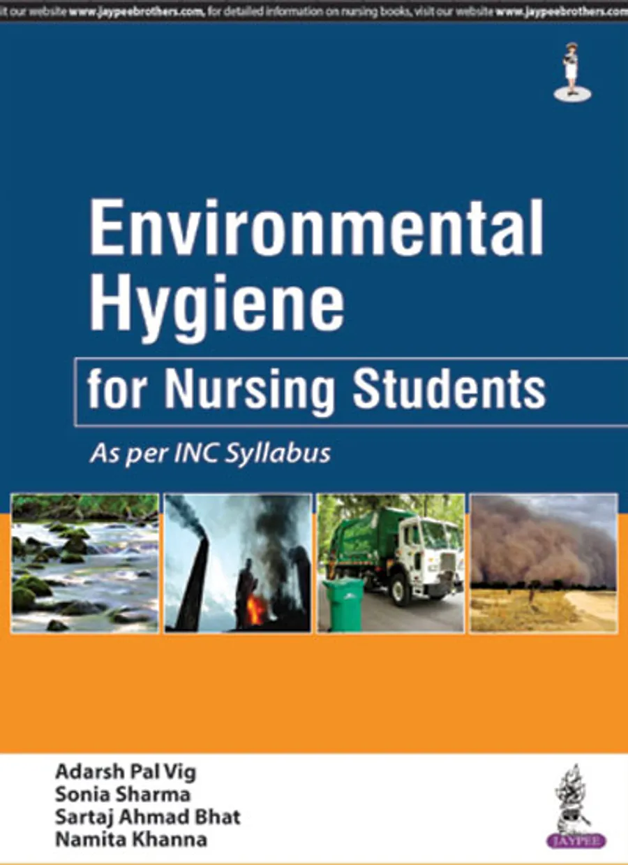 Environmental Hygiene For Nursing Students As Per Inc Syllabus | Paperback