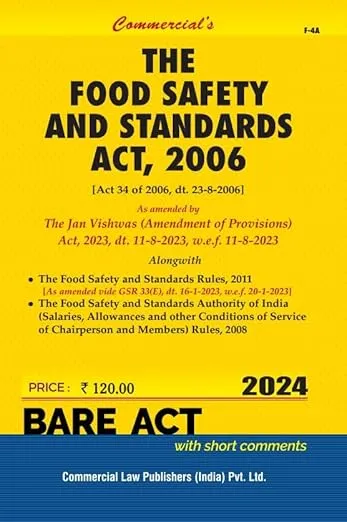 Food Safety and Standards Act, 2006