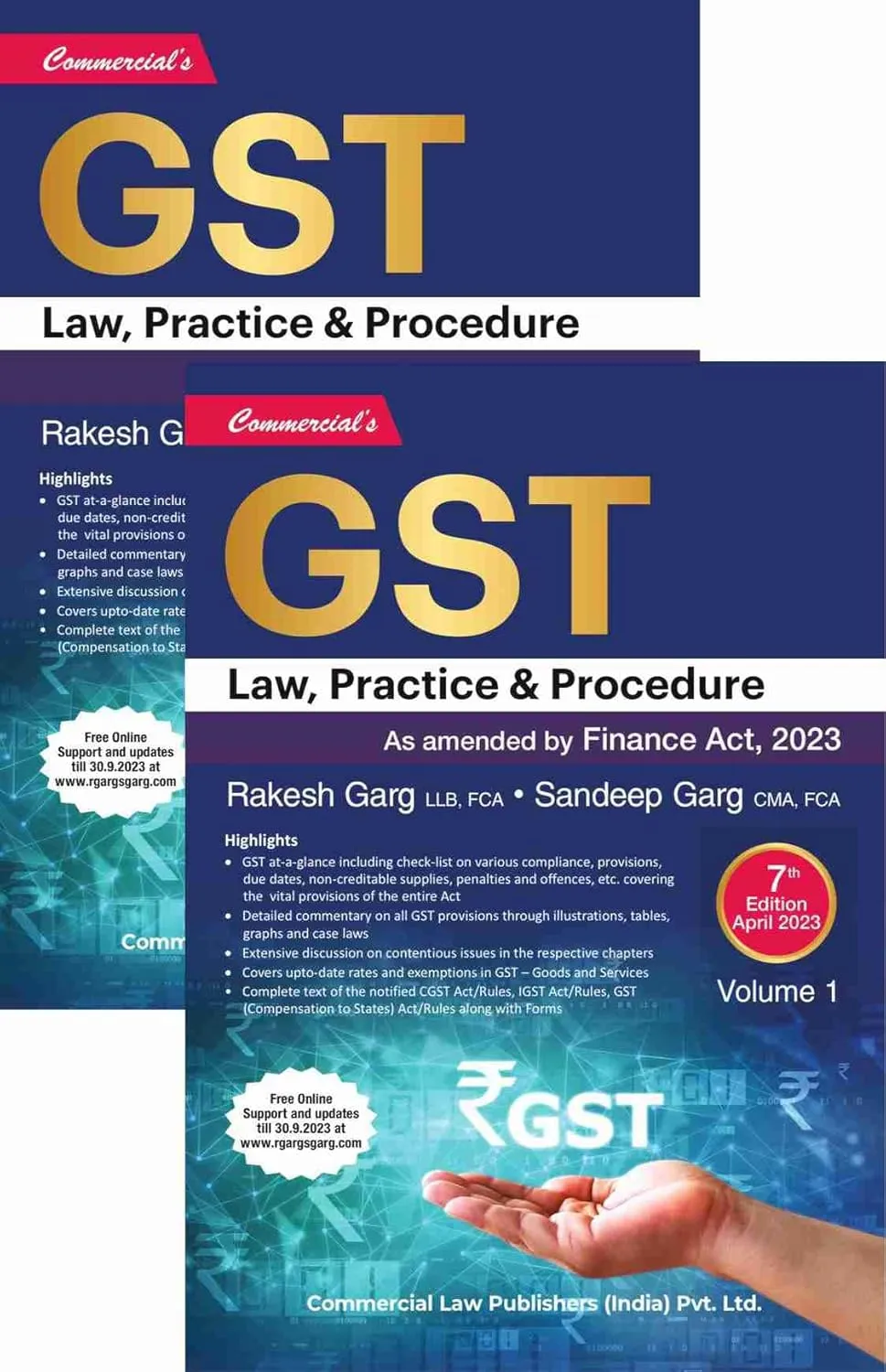 GST Law Practice and Procedure As Amended by Finance Act, 2023 7th Edition