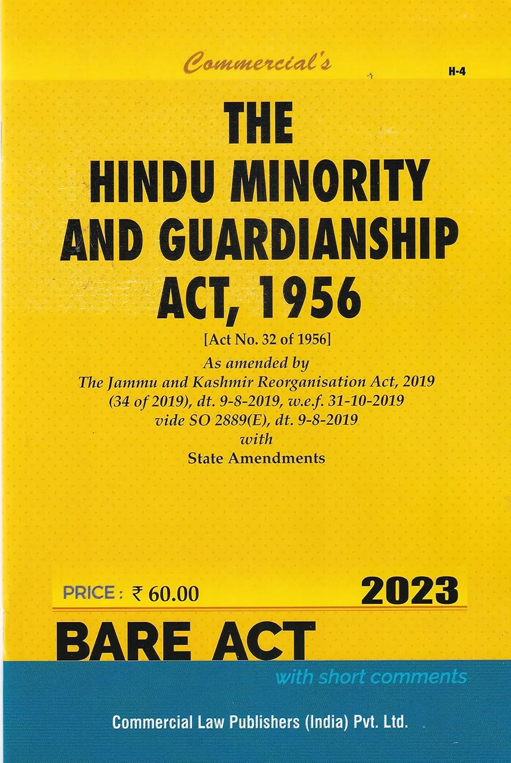 Hindu Minority and Guardianship Act, 1956