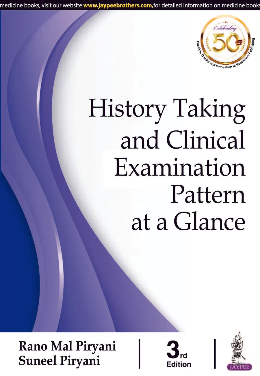 History Taking And Clinical Examination Pattern At A Glance | Paperback