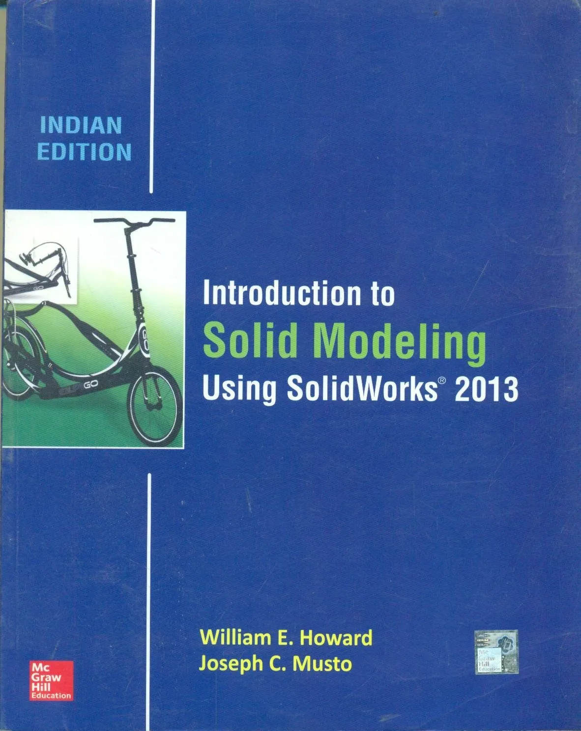 Introduction To Solid Modeling Using  Solidworks | Paperback
