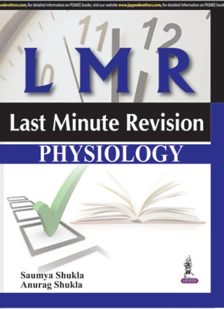Lmr:Last Minute Revision Physiology | Paperback