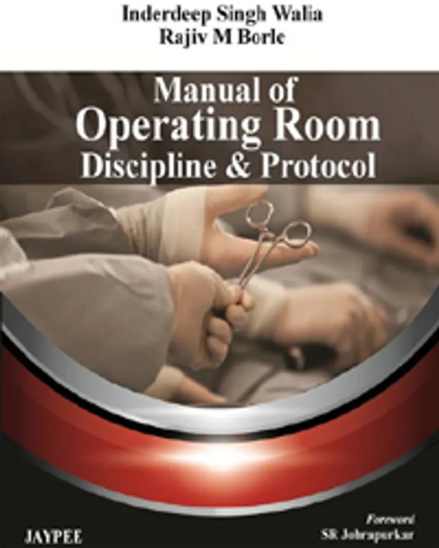 Manual Of Operating Room Discipline And Protocol | Paperback
